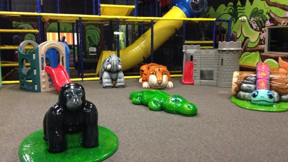 Soft play area for toddlers